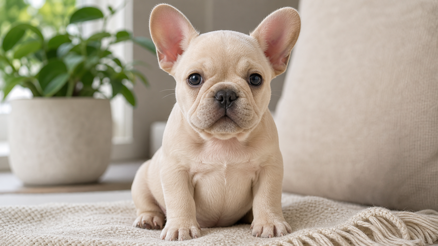 Velvet City Cream Frenchie Female photo 1