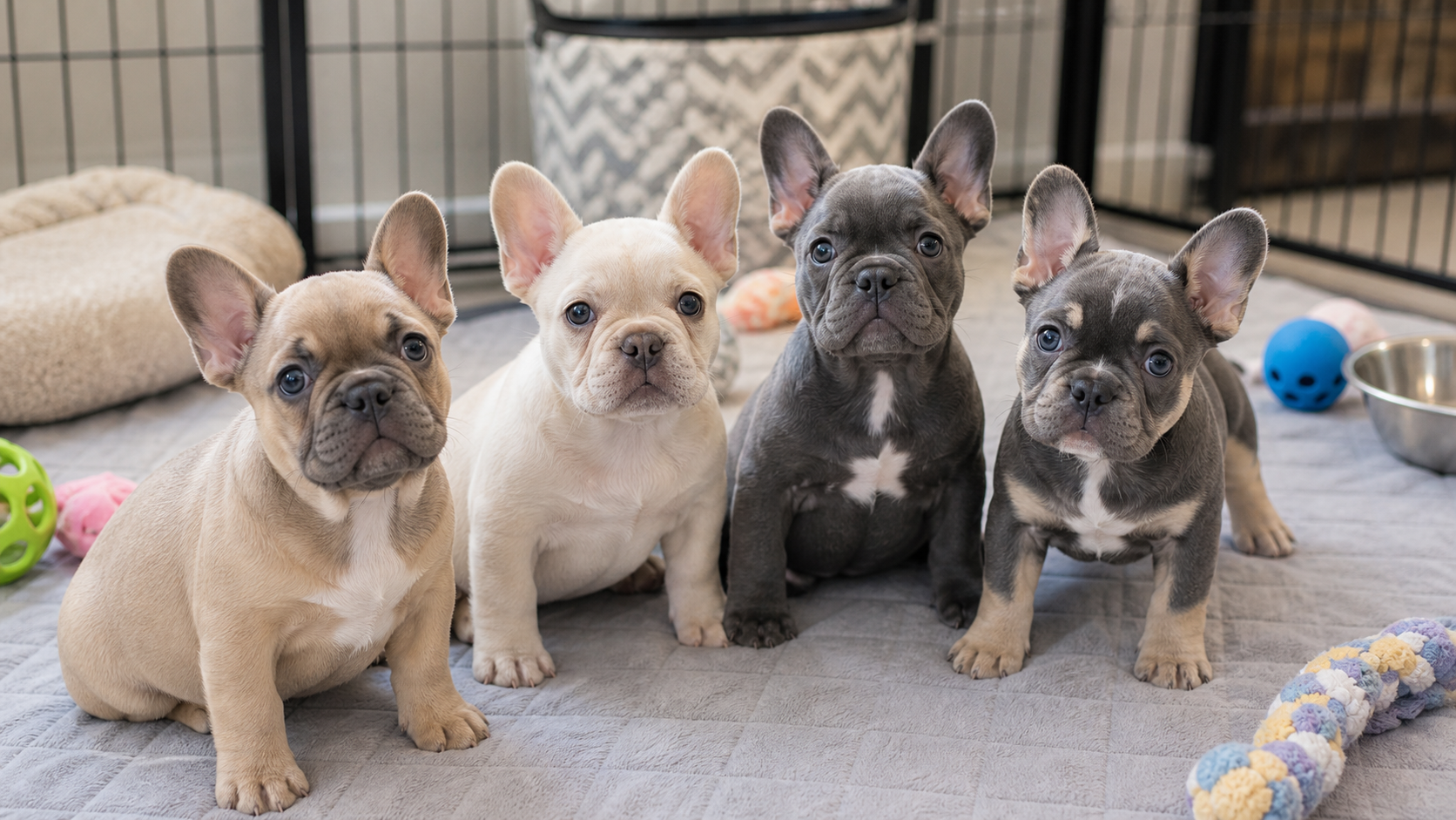 Velvet City Cream Frenchie Female photo 2