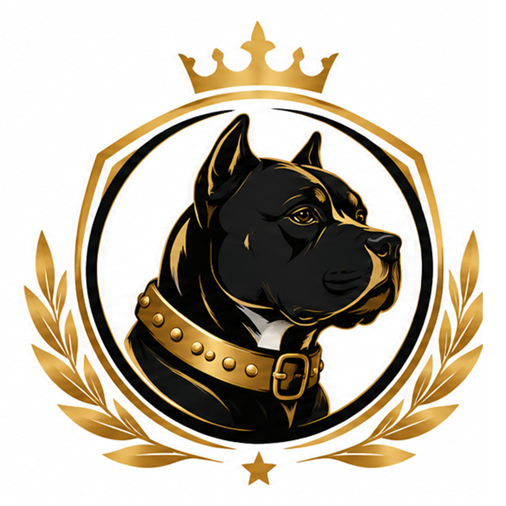 Pups and Studs shield mark
